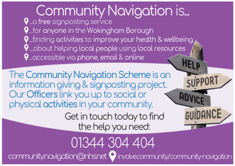 Community Navigation | New Wokingham Road Surgery
